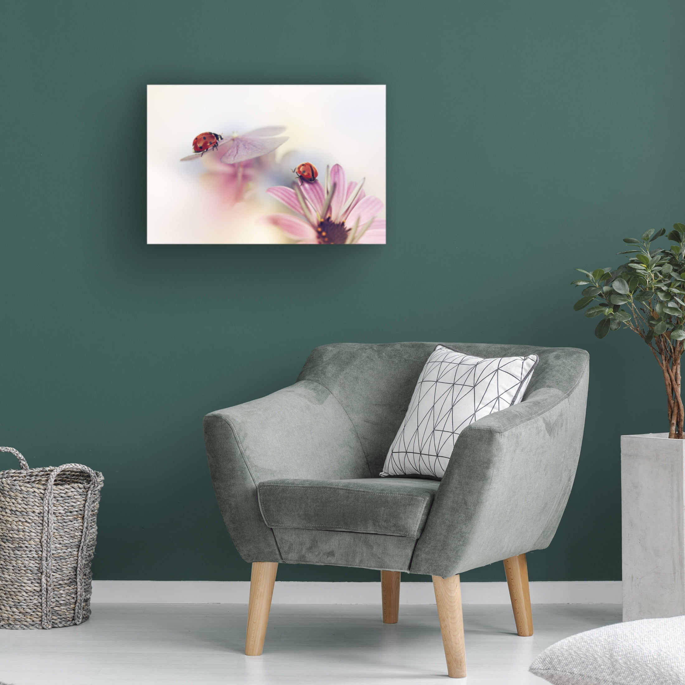 Canvas Wall Art - Ellen Van Deelen 'Last Days Of Summer' Wall Art for Living Room, Bedroom, or Office D?cor by Trademark Fine Art - 32 x 22 Inches