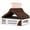 Walnut, variant on Cozymood Wooden Hangers 10 Pack, Natural Wood Coat Hangers with 360° Rose Gold Swivel Hooks, Heavy Duty Suit Hangers with Non-Slip Shoulder Notches for Closet Organization
