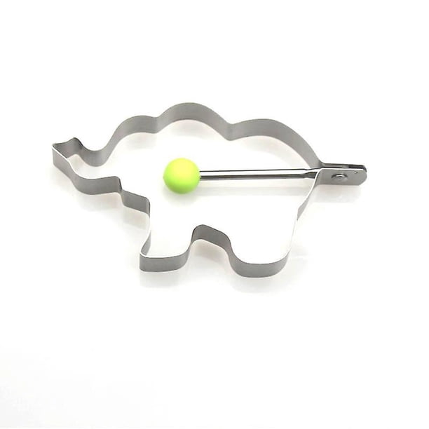 ZHAOCHENG Juego de 1 molde para tortilla de acero inoxidable, para panqueques en forma de tortilla de acero inoxidable con asa, utilizado para tortillas, tortillas, etc. Molde de elefante bebé
