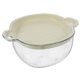 thumbnail image 1 of Cesta de drenaje de doble capa para lavar frutas y verduras, colador de cocina de plástico reutilizable., 1 of 5