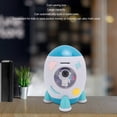 thumbnail image 3 of Spaceship Piggy Bank, Purple Light Banknote Detection Coin Saving Box Learning Money Skills With Password For Festival For Child, 3 of 8