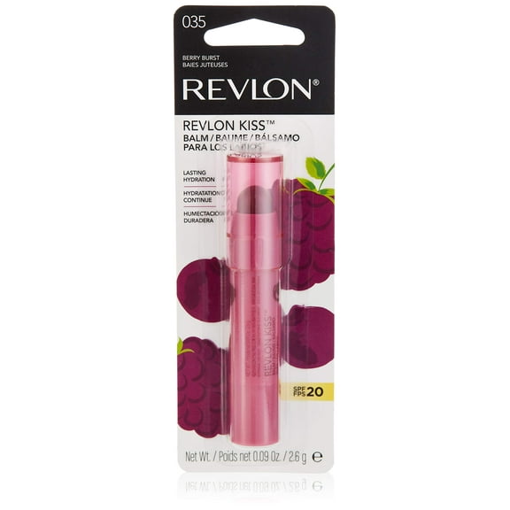 Revlon Kiss Balm, Berry Burst, 2.6 g