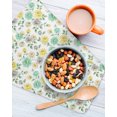 thumbnail image 2 of Green Yellow Roses Kitchen Dish Towels for Drying Dishes Set of 2, Farmhouse Botanical Flowers Blossom Waffle Weave Microfiber Hand Tea Bathroom Towels Quick Dry & Absorbent Towel 12x12, 2 of 7