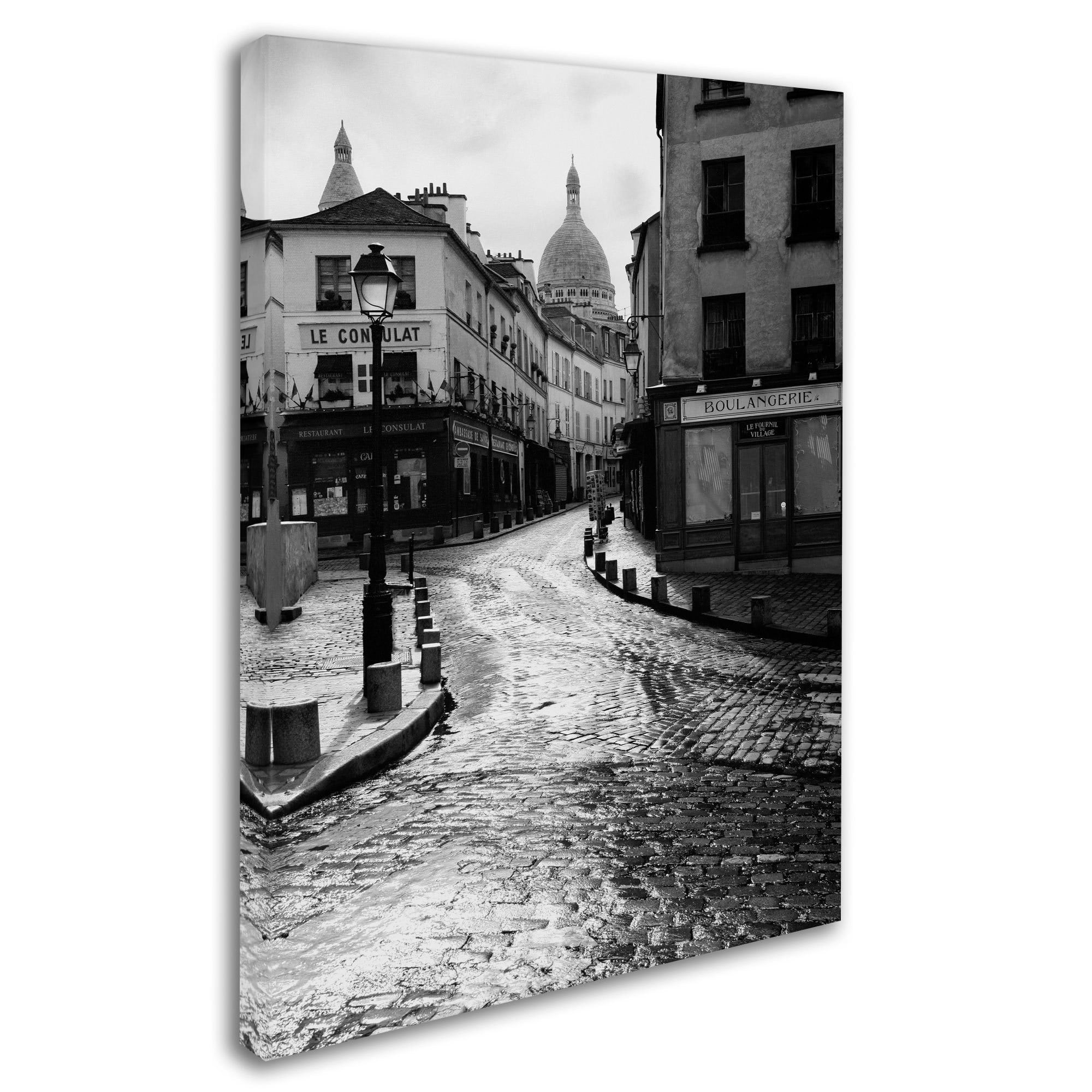 Trademark Fine Art "Montmartre" Canvas Art by Chris Bliss