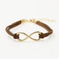 thumbnail image 1 of VONKY Bracelet en Cuir Symbole Infini Tendance pour Femmes Bracelet Multicouche, 1 of 2