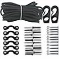 thumbnail image 3 of YYST Sit - in Kayak Bungee Rigging Kit 8 Feet Black with Screws and Rivets, 3 of 4