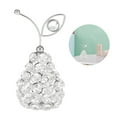 thumbnail image 5 of Modern Sparkling Crystal Rhinestone Fruit Ornaments Figurine Handmade Desktop Centerpiece Statue Home Decor - Pear 2 Pear B, 5 of 6