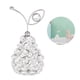 thumbnail image 5 of Adornos de frutas de cristal con diamantes de imitación hechos a mano coleccionables para decoración de escritorio Pera de plata B, 5 of 6