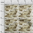 thumbnail image 2 of oneOone Polyester Spandex Olive Green Fabric Beach Hawai Quilting Supplies Print Sewing Fabric By The Yard 56 Inch Wide, 2 of 4