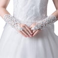 thumbnail image 1 of Guantes de princesa para niñas, vestido para niñas, guante de encaje, disfraz de fotografía de diamantes, 1 of 4