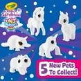 thumbnail image 5 of Crayola Scribble Scrubbie Uni-Creature  Pets, 1 Ct, Easter Basket Essentials, Unicorn Toys with Markers, Easter Coloring Gift for Kids, Ages 3+, 5 of 6