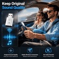thumbnail image 3 of Wireless Carplay Adapter, TERUNSOUl 2 in 1 Apple CarPlay and Android Auto Adapter Convert Wired to Wireless Dongle for Apple Android, Plug and Play Dongle for iOS 10+ & Android 10+,Silver, 3 of 10