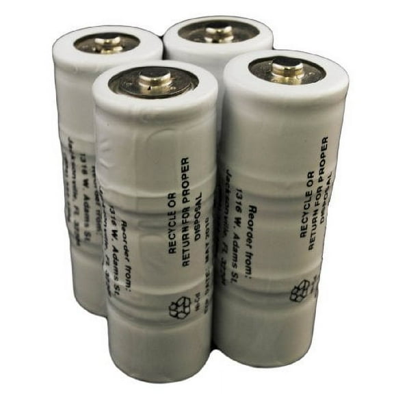 (4) 72300 3.5 VOLT BATTERY FOR WELCH ALLYN 1375 MAH