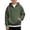 Army Green, variant on Aihuaihua Boys Quarter Zip Hoodies, Waffle Knit Kids Long Sleeve Hooded Sweatshirts with Pocket, Pullover Tops Clothes 4-14 Years