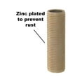 thumbnail image 4 of B&P Lamp® 1/8 IP Threaded Steel Lamp Pipe Nipple, 3/8 Inch Long, 4 of 5