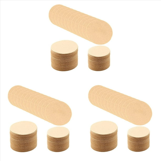 1050 Filtros de Papel de Repuesto para Cafeteras Redondas Desechables para Cafeteras y Cafeteras Espresso