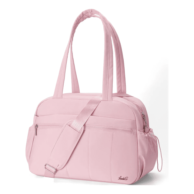 "Bolsas De Viaje Mano Con Doble Asa Para Mujer Impermeable Lab.G, Rosa "
