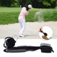 thumbnail image 2 of Eigraketly Cepillo de limpieza de ranuras para palos de Golf, cepillo de acero de nailon para limpieza de suela de zapato de bola de cuña Golf negro 20 cm Eigraketly OD2581-02B, 2 of 6