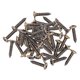 thumbnail image 5 of Paquete de 50 tornillos de montaje de para accesorios de guitarra eléctrica ST / SQ DIY Bronce 2.5x12mm perfke Tornillos de montaje del golpeador, 5 of 9