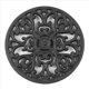 thumbnail image 2 of 3X Salvamanteles Redondos de Hierro Fundido de 6,7 Pulgadas de Hierro con Aislamiento TéRmico, Agarraderas Antideslizantes para la DecoracióN de la Mesa de Comedor de la Cocina, 2 of 5