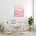 thumbnail image 2 of Stupell Industries Make Today Amazing Sentiment Pink Fern Leaves, 30 x 40, Designed by Heather McLaughlin, 2 of 6