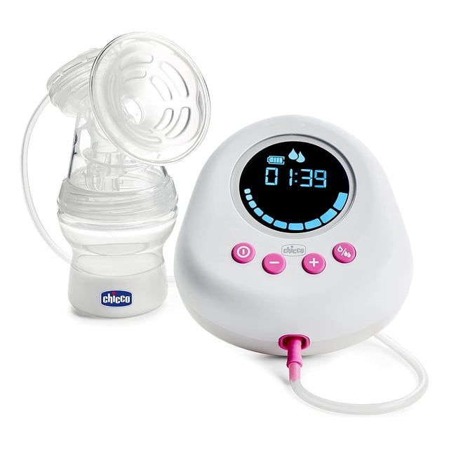 Extractor de Leche Materna eléctrico Chicco Naturally Me blanco