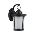 thumbnail image 2 of RADIANCE Goods Transitional LED Textured Black Outdoor Wall Sconce 13" Tall, 2 of 4