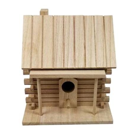 YWMJZEU Warm Wooden Bird House Budgie Wood Breeding Box for Parrotlets Mating Box