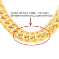 thumbnail image 3 of Men's Stainless Steel 316L 12mm Miami Cuban  Link Chain Necklace, 3 of 7