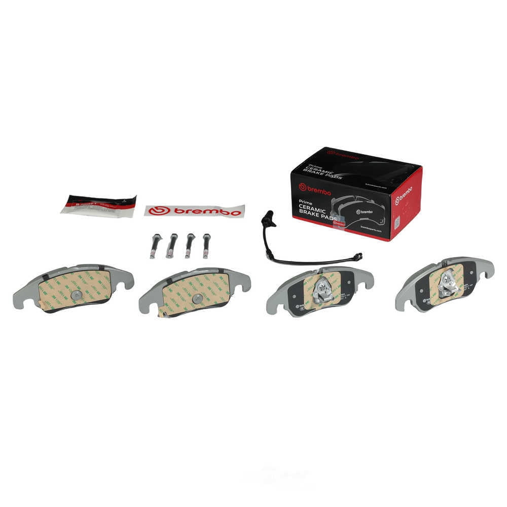 Brembo P85098N NAO BRAKE PADS Fits select: 2013-2015 AUDI A4 PREMIUM PLUS, 2012 AUDI A4 QUATTRO