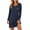 Dark Blue, variant on Sheghy Fall Long Sleeve Relaxed Flowy Maxi Long Dresses for Women Black
