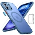 thumbnail image 1 of Funda ESR para iPhone 16 Plus con protector de pantalla, azul, 1 of 8