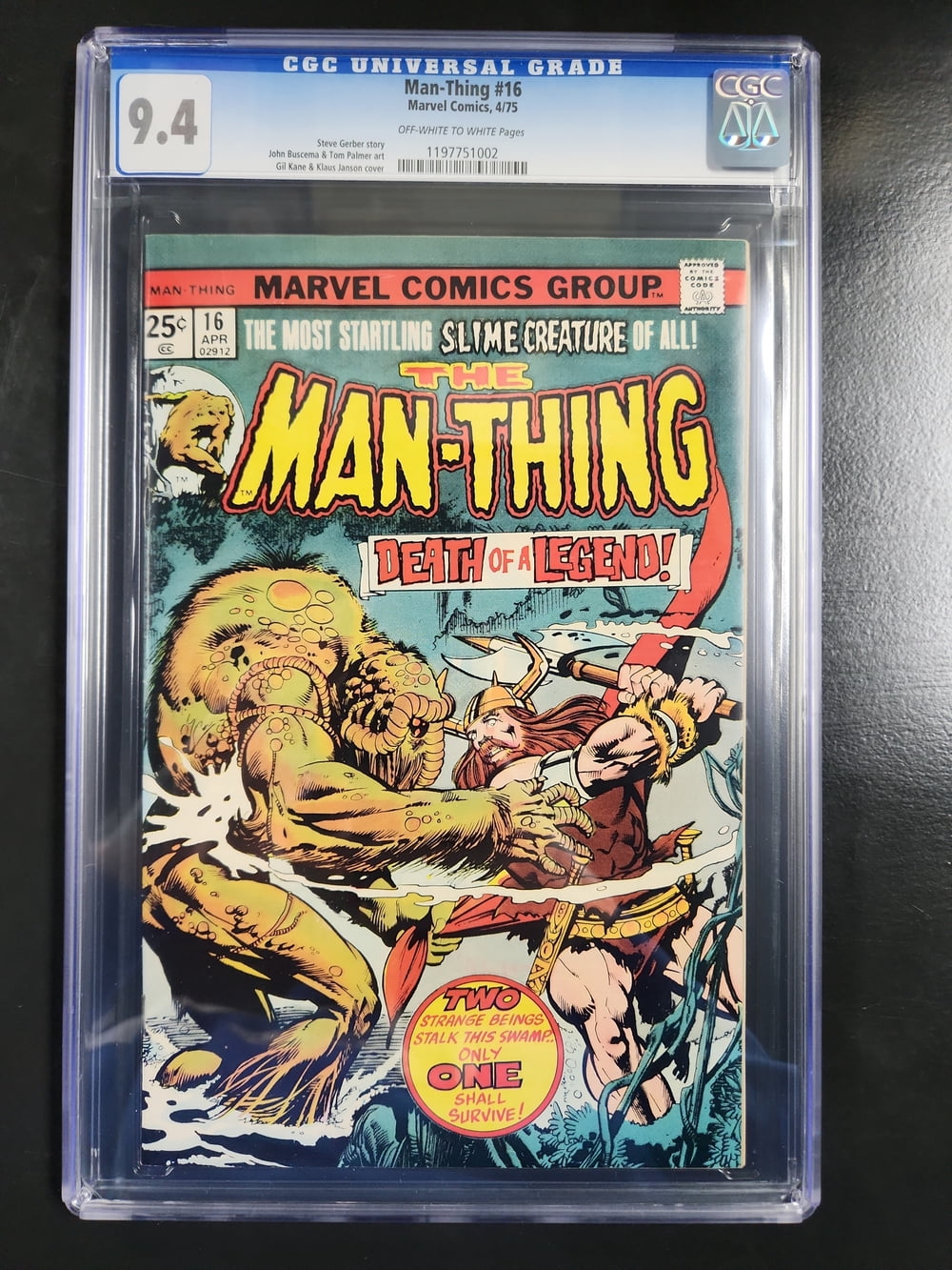 Cover of Man-Thing #16