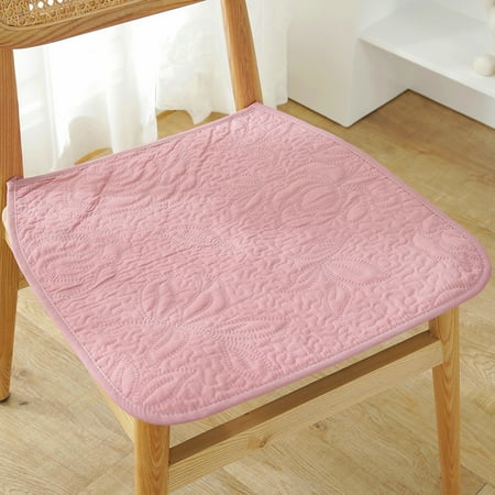 

Nvzi -b 4pcs Cushion Garden Terrace Home Kitchen Office Thick Comfortable Cushion 15.74*15.74inch (Pink A)