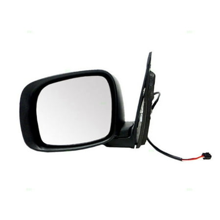 Drivers Power Side View Mirror Heated Textured Replacement For Power Side View Mirror Heated Textured