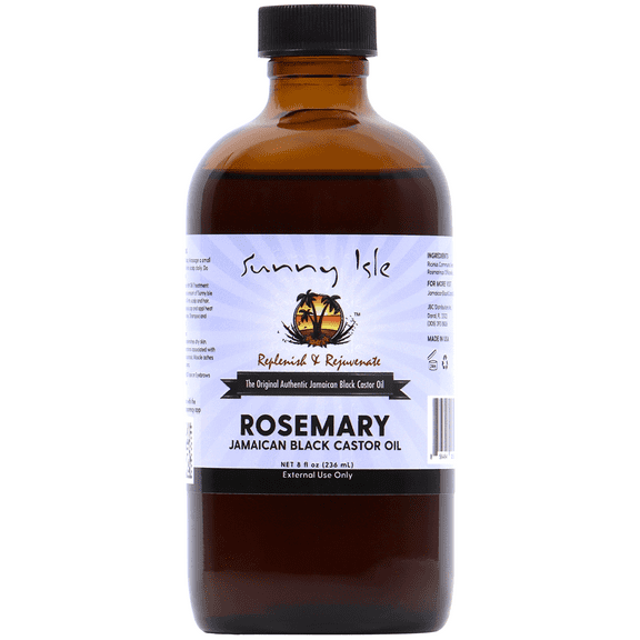 Sunny Isle Rosemary Jamaican Black Castor Oil 8oz