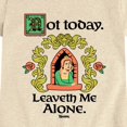 thumbnail image 3 of Shrek - Not Today Leaveth Me Alone Fitted Short Sleeve Graphic T-Shirt, 3 of 5