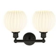 thumbnail image 6 of Innovations Lighting - White Venetian - 2 Light Bath Vanity In Modern, 6 of 7