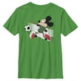thumbnail image 1 of T-Shirt Garçon Disney Mickey Mouse Soccer Mexico - Kelly Vert - Très Grand, 1 of 3