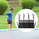 thumbnail image 1 of Bolsa de malla de almacenamiento de trampolín correas 3 bolsillos de ejercicio de interior Fitness equipo de trampolín bolsa de juguetes CUTICAT bolsas de almacenamiento de trampolín, 1 of 7