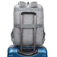 thumbnail image 3 of Mochila YALUNDISI Vintage Travel Laptop 15.6" USB Gris, 3 of 6