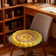 thumbnail image 5 of Japanese Style Floor Cushion Foldable Mat for Seating Back Support Comfortable Meditation Living Room Bedroom, 5 of 5