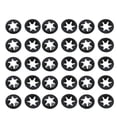 thumbnail image 1 of Unique Bargains 30 Pcs 5mm x 12mm Rondelles de Verrouillage Starlock à Dents Internes, 1 of 2