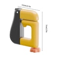 thumbnail image 3 of Kyusrd No-Drill Cute Portable Backpack Hanging Hooks Colorful Schoolbag Organizer for School Travel Office Shopping, 3 of 6