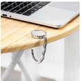 thumbnail image 4 of Handbag Hook - Metal Foldable Bag Hook - Bag Holder For Table Or Desk Handbag Hanging, 4 of 4