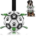thumbnail image 1 of Pelota de fútbol para perros Domchan 23 cm interactiva para tirar, 1 of 7