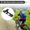 thumbnail image 2 of Soporte para botella de agua de bicicleta negro, apto para botellas de 500-750 ml, PC para bicicletas de carretera y MTB, 2 of 6