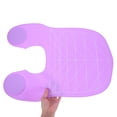 thumbnail image 2 of Hair Cutting Guide Collar Silicone Waterproof Cutting Cape Hair Stylist Hair Cutting Mat Shoulders Hair Cut Mat With Guidelines Weighted Neck Wraps For Salon Home, 2 of 5