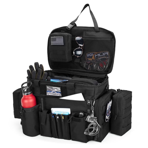 Bolsa de patrulla Trunab Police Duty con almacenamiento para tabletas y ordenadores portátiles de 15,6 pulgadas
