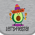 thumbnail image 4 of Inktastic Cinco De Mayo Lets Fiesta Avocado Boys or Girls Baby Bib, 4 of 4